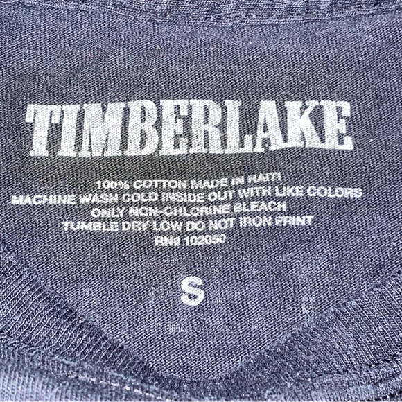 Justin Timberlake Music Concert Man Of The Woods Tour T-Shirt Size S - Picture 4 of 8